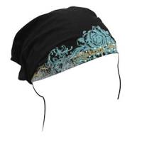 Zan Headgear - Zan Headgear Highway Honeys Womens Headwrap - HBHH04 - Metallic Rose - OSFM - Image 1