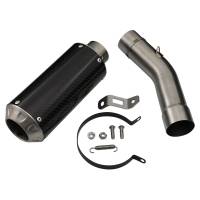 Hotbodies Racing - Hotbodies Racing MGP II Growler Slip-On - Carbon Fiber Muffler - 21501-2404 - Image 1