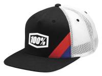 100% - 100% Cornerstone Youth Trucker Hat - 2005000100 - Black - OSFM - Image 1