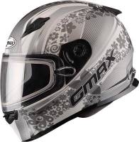 G-Max - G-Max FF49 Elegance Snow Helmet - G2492246  TC12 - Matte White/Silver - Large - Image 1