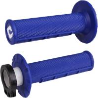 ODI - ODI V2 Lock-On 1/2 Waffle Grips - Blue - H36HWU - Image 1