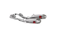 Akrapovic - Akrapovic Evolution Line Full System Dual Exhaust - Titanium Mufflers with Spark Arresters - S-H2MET10-CIQTA - Image 1