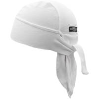 Schampa - Schampa Wide Band Strech Bandana - BNDNA004-01 - White - OSFM - Image 1