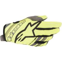 Alpinestars - Alpinestars RDR Flight Gloves - 3561819-511-S - Fluorescent Yellow/Gray - Small - Image 1