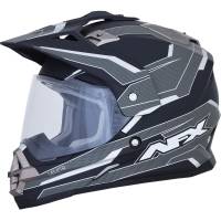 AFX - AFX FX-39 Dual Sport Series 2 Multis Helmet - 0110-5866 - Matte Black/Carbon - Small - Image 1