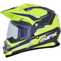 AFX - AFX FX-39 Dual Sport Series 2 Multis Helmet - 0110-5885 - Matte Yellow/Carbon - 2XL - Image 1