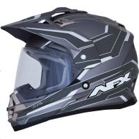 AFX - AFX FX-39 Dual Sport Series 2 Multis Helmet - 0110-5873 - Frost Gray/Carbon - Large - Image 1