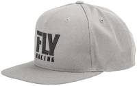 Fly Racing - Fly Racing Fly Logo Youth Hat - 351-0867Y - Heather Gray - OSFA - Image 1