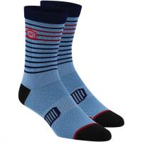 100% - 100% Advocate Performance Socks - 24017-002-18 - Blue - Lg-XL - Image 1