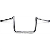 Baron Custom Accessories - Baron Custom Accessories 1-1/4in. Prime Ape Handlebar - 10in. Rise - Chrome - BA-7375-12 - Image 1