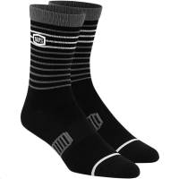 100% - 100% Advocate Performance Socks - 24017-001-17 - Black - Sm-Md - Image 1