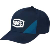 100% - 100% Cornerstone X-Fit Snapback Hat - 20070-015-01 - Navy - OSFM - Image 1