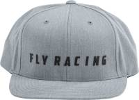 Fly Racing - Fly Racing Fly Logo Hat - 351-0963 - Gray - OSFM - Image 3