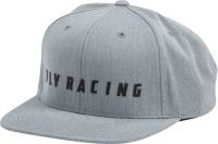 Fly Racing - Fly Racing Fly Logo Hat - 351-0963 - Gray - OSFM - Image 2