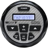 MB Quart - MB Quart Gauge Mount Radio Powered Bluetooth AM/FM - 160-watt - GMR-2.5 - Image 1