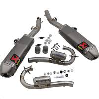 Akrapovic - Akrapovic Evolution Line Full System Dual Exhaust - Titanium Mufflers - S-H2MET11-CIQTA - Image 1