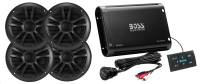 Boss Audio - Boss Audio 4-Channel Bluetooth AMP And Speaker Kit - BPS4BSK - Image 1