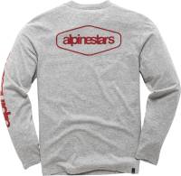 Alpinestars - Alpinestars Outland Premium Long Sleeve T-Shirt - 1210-71002-1026-SM - Gray Heather - Small - Image 1