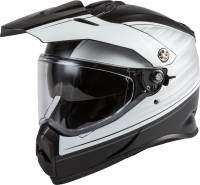 G-Max - G-Max AT-21 Raley Helmet - G1211074 - Matte Black/White - Small - Image 1