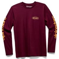 Alpinestars - Alpinestars Outland Premium Long Sleeve T-Shirt - 1210-71002-838-2XL - Maroon - 2XL - Image 1