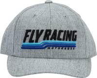 Fly Racing - Fly Racing Fly Nostalgia Hat - 351-0125 - Gray Heather - OSFM - Image 4