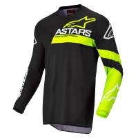 Alpinestars - Alpinestars Fluid Chaser Jersey - 3762422-155-M - Black/Yellow Fluo - Medium - Image 1