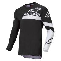 Alpinestars - Alpinestars Fluid Chaser Jersey - 3762422-12-L - Black/White - Large - Image 2