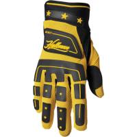 Thor - Thor Hallman Digit Gloves - 3330-6776 - Black/Yellow - X-Small - Image 1