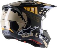 Alpinestars - Alpinestars SM5 Rover Helmet - 8303921-8049-2X - Sand Tangerine/Camo Glossy - 2XL - Image 2