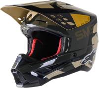 Alpinestars - Alpinestars SM5 Rover Helmet - 8303921-8049-2X - Sand Tangerine/Camo Glossy - 2XL - Image 1