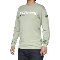 100% - 100% Bilto Long Sleeve T-Shirt - 33009-486-10 - Slate Green - Small - Image 1