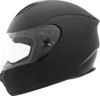 THH Helmets - THH Helmets T810S Solid Helmet - 646831 - Flat Black - Small - Image 1