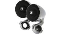 KICKER - KICKER PSM Enclosed Mini Speaker - 4 Ohm - Chrome - 47PSM34 - Image 1