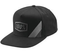 100% - 100% Cornerstone Hat - 20050-057-01 - Black/Gray - OSFM - Image 1