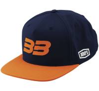 100% - 100% BB33 Hat - BB-20041-455-01 - Navy/Orange - OSFA - Image 1