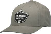 Fly Racing - Fly Racing Fly Powder Crew Hat - 351-1001 - Gray - OSFM - Image 1