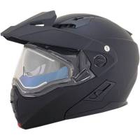 AFX - AFX FX-111DS Solid Helmet with Electric Shield - 0120-0800 - Matte Black - Medium - Image 1