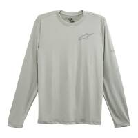 Alpinestars - Alpinestars Pursue Performance Long-Sleeve T-Shirt - 1232-71000-19-L - Silver - Large - Image 1