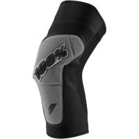 100% - 100% Ridecamp Knee Guards - 70001-00001 - Black/Gray - Small - Image 1