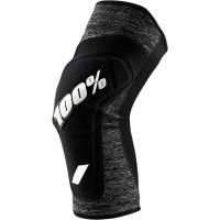 100% - 100% Ridecamp Knee Guards - 70001-00007 - Gray/Black - Large - Image 1