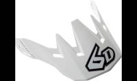 6D - 6D Visor for ATR-2 Youth Helmet - Gloss White - 72-4115 - Image 1