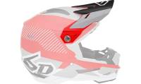 6D - 6D Visor for ATR-2 Helmet - Fusion Red - 72-6103 - Image 1