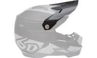 6D - 6D Visor for ATR-2 Helmet - Fusion Black - 72-6104 - Image 1