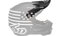 6D - 6D Visor for ATR-2 Helmet - Tactical Black - 72-6107 - Image 1