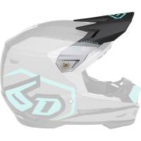 6D - 6D Replacement Visor for ATR-2 Delta Helmets - Teal - 72-6120 - Image 1