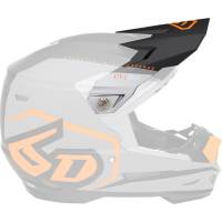 6D - 6D Replacement Visor for ATR-2 Delta Helmets - Neon Orange - 72-6123 - Image 1