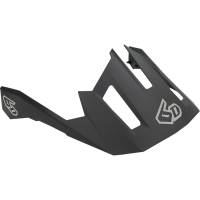 6D - 6D Replacement Visor for ATB-2T Helmets - Ascent Black - Md/2Xl - 77-0121 - Image 1