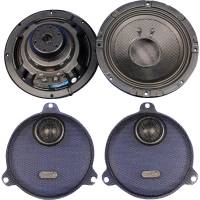 J&M - J&M Rokker XXR 6.71in. Front Speaker Kit - HCR2-6712TW-XXR - Image 1