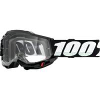 100% - 100% Accuri 2 Black Youth Goggles - 50024-00010 - Image 1