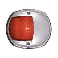 Perko - Perko LED Side Light - Red - 12V - Chrome Plated Housing - Image 1